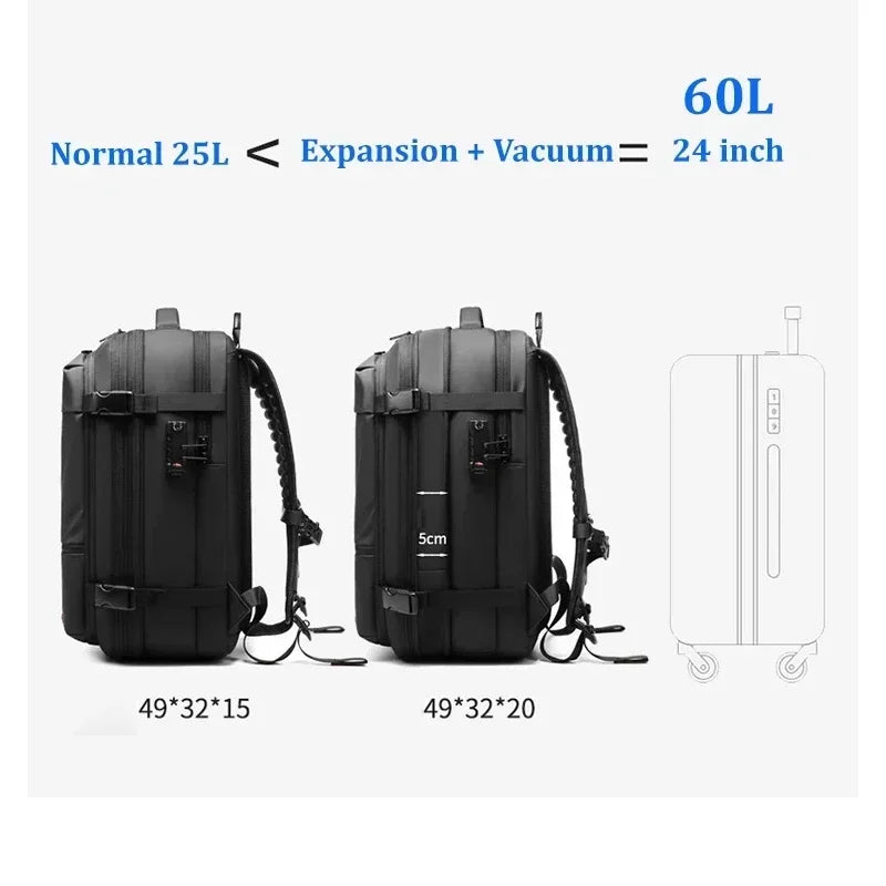 Vacuum Compression Backpack